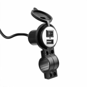 Chargeur usb moto avec interrupteur