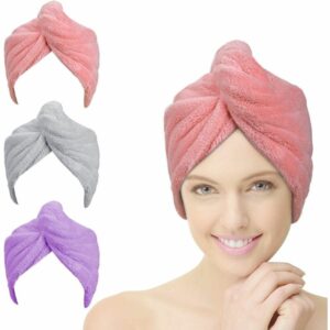 Serviette microfibre cheveux